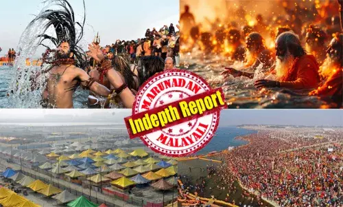 ആറ് മാസം കൊണ്ട് മണല്‍പ്പരപ്പില്‍ ഉണ്ടാക്കിയെടുത്തത് ഒരു ജില്ലയുടെ അത്ര വലിപ്പമുള്ള ടെന്റ് സിറ്റി; 45 കോടി പേര്‍ പങ്കെടുക്കുന്ന ലോകത്തിലെ ഏറ്റവും വലിയ മനുഷ്യസംഗമം; അഘോരികളും, നഗ്ന സന്യാസിമാരും ഹിമാലയമിറങ്ങുന്നു; വിസ്മയപ്പിക്കാനൊരുങ്ങി മഹാ കുംഭമേള!