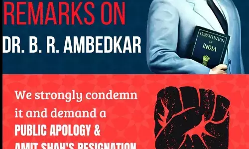 ഡോ. ബി.ആര്‍. അംബേദ്കര്‍ക്കെതിരെ അമിത് ഷായുടെ പരാമര്‍ശത്തില്‍ പ്രതിഷേധം ഫ്രിസ്‌കോയില്‍ ഇന്ന്