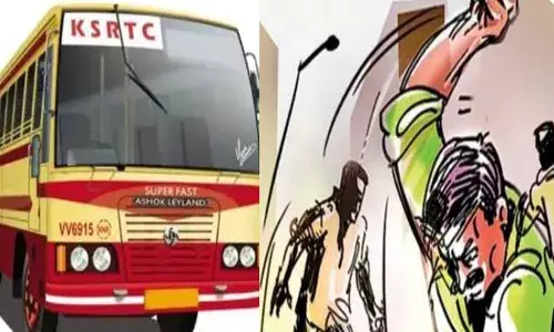 ശബരിമല തീർത്ഥടന ബസിന് സൈഡ് നൽകാത്തതിൽ വിരോധം; കെഎസ്ആര്‍ടിസി യെ പിന്തുടർന്നെത്തി; ഡ്രൈവറെ തല്ലിച്ചതച്ച് അയ്യപ്പഭക്തർ; കൈയ്ക്ക് പരിക്ക്; കേസെടുത്ത് പോലീസ്