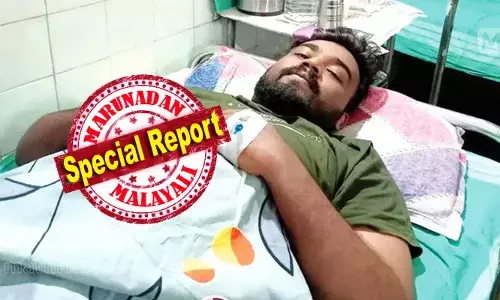 വാതിലിന് അടുത്തിരുന്ന് യാത്രചെയ്യവെ ട്രെയിനില്‍ നിന്നും തെറിച്ചു വീണു; ബൈക്ക് കൈകാണിച്ച് നിര്‍ത്തി ആശുപത്രിയിലെത്തി യുവാവ്:  ചെറിയ പരിക്കുകളോടെ അത്ഭുതകരമായി രക്ഷപ്പെട്ട് വിനായക്