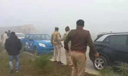 കനത്ത മൂടൽമഞ്ഞിൽ അപകടം; മൂന്ന് വാഹനങ്ങൾ തമ്മിൽ കൂട്ടിയിടിച്ചു; നാല് രക്ഷാപ്രവർത്തകർക്ക് ദാരുണാന്ത്യം; ദാരുണ സംഭവം ഹരിയാനയിൽ