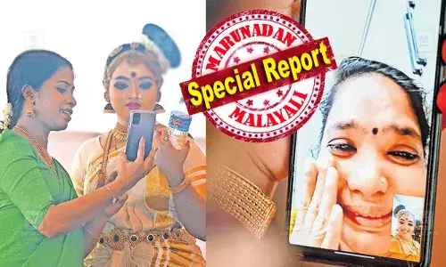 കടല്‍ കടന്ന് ശ്രീനന്ദയുടെ നൃത്തം; കുവൈത്തിലെ വീട്ടു ജോലിക്കിടെ നിറകണ്ണുകളുമായി മകളുടെ നൃത്തം കണ്ട് ശ്രീദേവി: ആ അമ്മ വിദേശത്തേക്ക് പോയത് മകളെ കലോത്സവത്തില്‍ പങ്കെടുപ്പിക്കാന്‍ പണം കണ്ടെത്താന്‍