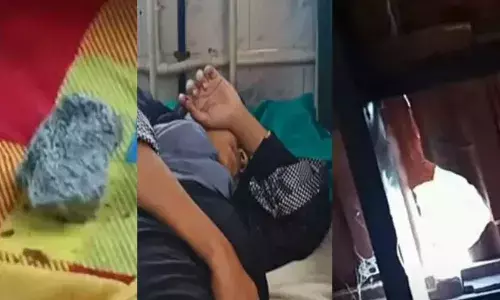 മലപ്പുറം വാലില്ലാപ്പുഴയില്‍ ക്രഷറില്‍ നിന്ന് കല്ല് തെറിച്ച് വീണ് വീട്ടില്‍ കിടന്നുറങ്ങിയ ഗര്‍ഭിണിക്ക് പരിക്ക്; ഒരു മാസം മുമ്പും സമാന സംഭവമെന്ന് നാട്ടുകാര്‍