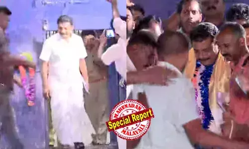 പതിനെട്ട് മണിക്കൂറുകള്‍ നീണ്ട ജയില്‍വാസം;  ഉപാധികളോടെ ജാമ്യത്തിന് പിന്നാലെ പി.വി അന്‍വര്‍ പുറത്തിറങ്ങി; യുഡിഎഫുമായി കൈകോര്‍ത്ത് പോരാട്ടത്തിന് തയ്യാറെന്ന് അന്‍വര്‍;  പിണറായി സ്വയം കുഴി തോണ്ടുകയാണെന്നും പ്രതികരണം;   മാലയും പൊന്നാടയും അണിയിച്ച് പ്രവര്‍ത്തകര്‍