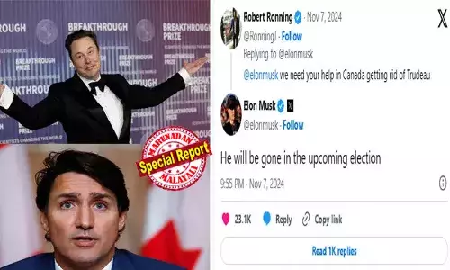 അടുത്തതായി വീഴുക കാനഡയില്‍ ജസ്റ്റിന്‍ ട്രൂഡോ; യുഎസില്‍ ട്രംപിന്റെ രണ്ടാം വരവിനായി പണിയെടുത്ത ഇലോണ്‍ മസ്‌ക് നവംബറില്‍ പ്രവചിച്ചത് ജസ്റ്റിന്‍ ട്രൂഡോയുടെ പതനം; ട്രൂഡോയെ താരതമ്യപ്പെടുത്തിയത് ഹിറ്റ്‌ലറോട്; തിരഞ്ഞെടുപ്പിന് മുമ്പ് തന്നെ കളമൊഴിഞ്ഞ് പ്രധാനമന്ത്രി