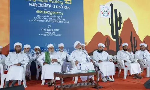 പ്രാര്‍ഥന വിശ്വാസിയുടെ കരുത്ത്: കാന്തപുരം; മര്‍കസ് അഹ്ദലിയ്യ ആത്മീയ സംഗമം സമാപിച്ചു