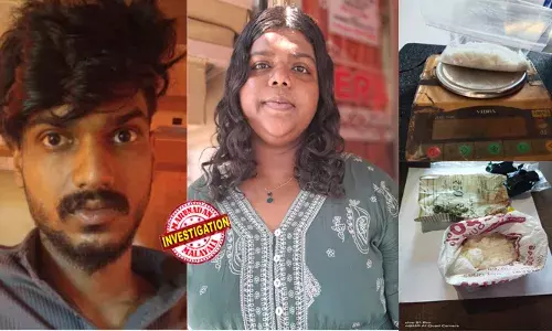 ഇന്‍സ്റ്റഗ്രാം പ്രണയത്തിലൂടെ വശത്താക്കിയ യുവതിയെ ഉപയോഗിച്ച് രാസലഹരി കടത്ത്; നൂറ് ഗ്രാം എംഡിഎംഎയുമായി യുവതിയം യുവാവും പൊലീസ് പിടിയില്‍; മയക്കുമരുന്ന് കടത്തുകാരനെന്ന് അറിയാതെയാണ് ഇയാള്‍ക്കൊപ്പം കൂടിയതെന്ന് യുവതി