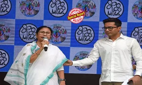 കാലിക്കടത്തുമുതല്‍ ചിട്ടിതട്ടിപ്പും കല്‍ക്കരി കുംഭകോണവും വരെ ആരോപിതനായ ബംഗാളിലെ മിസ്റ്റര്‍ മരുമകന്‍; ബംഗാളിലെ മന്നാര്‍ഗുഡി മാഫിയ ഒടുവില്‍ മമതയുമായി അടിച്ചുപിരിയുന്നു; ഫണ്ട് റെയ്സര്‍ അഭിഷേക് ബാനര്‍ജി പാര്‍ട്ടി പിളര്‍ത്തുമെന്ന് സംശയം; തൃണമൂലിലെ തിരയിളക്കങ്ങളില്‍ പ്രതീക്ഷയോടെ ബിജെപി