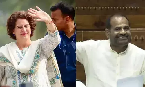 ബിധുരി ഒരിക്കലും സ്വന്തം കവിളിനെ കുറിച്ച് സംസാരിച്ചിട്ടില്ല; സ്ത്രീവിരുദ്ധ പരാമര്‍ശത്തിന് മറുപടിയുമായി പ്രിയങ്ക ഗാന്ധി