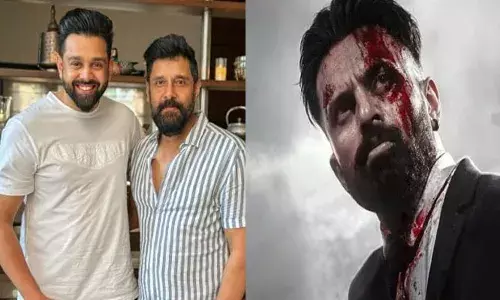 വിക്രമിനൊപ്പം ചിത്രം പങ്ക് വെച്ച് മാർക്കോ നിർമാതാവ്; മാർക്കോ രണ്ടാം ഭാഗത്തിന്റെ അപഡേറ്റ് ആണോ ?; ഉണ്ണി മുകുന്ദൻ വിക്രം കോമ്പോക്കായി കാത്തിരിക്കുന്നതായി ആരാധകർ