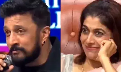 കാന്താ ഞാനും വരാം.. ; വേദിയില്‍ മലയാള ഗാനം ആലപിച്ച് കന്നഡ താരം കിച്ച സുദീപ്; അന്തംവിട്ട്  ആരാധകർ; മലയാളി ഭാര്യയ്ക്കായി പാടിയ പാട്ടിന്റെ വീഡിയോ വൈറൽ