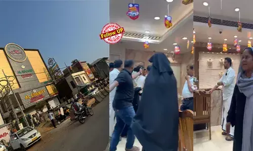 പല നിക്ഷേപകരുടെയും മക്കളുടെ വിവാഹം മുടങ്ങുന്ന അവസ്ഥ; തട്ടിപ്പിനിരയായ നിക്ഷേപകരും, സ്വര്‍ണാഭരണം പണിക്കൂലിയില്ലാതെ വാങ്ങാന്‍ അഡ്വാന്‍സ് ബുക്ക് ചെയ്തവരും അങ്കലാപ്പില്‍; പാലക്കാട്ടെ ഷോറൂമില്‍ ബഹളം വച്ച് സ്ത്രീകള്‍ അടക്കമുള്ള നിക്ഷേപകര്‍; ഐടി റെയ്ഡില്‍ 380 കോടിയുടെ നികുതി വെട്ടിപ്പ് കണ്ടെത്തിയ അല്‍മുക്താദിര്‍ ജ്വല്ലറി ഗ്രൂപ്പിന് എതിരെ വന്‍പ്രതിഷേധം