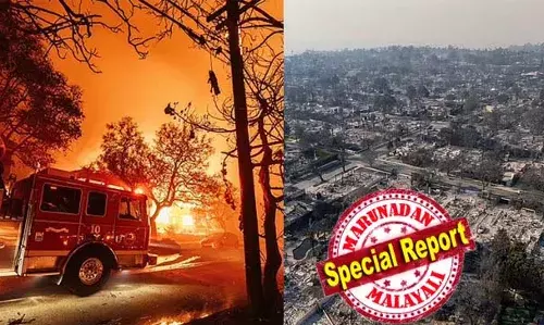 ഇതുവരെ മരിച്ചത് 11 പേര്‍; പന്ത്രണ്ടായിരത്തിലധികം കെട്ടിടങ്ങള്‍ കത്തിനശിച്ചു; പാരിസ് ഹില്‍ട്ടന്റെയും ജയിംസ് വുഡിന്റെയും വീടുകള്‍ പൂര്‍ണമായും ചാരമായി; സ്റ്റീവന്‍ സ്പില്‍ബര്‍ഗ്, ബെന്‍ അഫ്‌ലേക്ക്, ടോം ഹാങ്ക്‌സ് എന്നിവര്‍ വീടൊഴിഞ്ഞു; ലോസ് ഏഞ്ചല്‍സിലെ ഏറ്റവും വലിയ കാട്ടുതീ