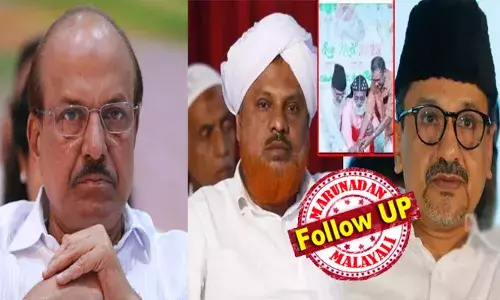 ക്രൈസ്തവ പുരോഹിതര്‍ക്കൊപ്പം സാദിക്കലി തങ്ങള്‍ കേക്ക് മുറിച്ചതിനെ ചൊല്ലി സമസ്ത നേതാവിന്റെ വിമര്‍ശനം; പച്ചവെള്ളത്തിന് തീ പിടിപ്പിക്കുന്ന പ്രസ്താവനകളെ കേരളം അവജ്ഞയോടെ നേരിടുമെന്ന് കുഞ്ഞാലിക്കുട്ടി; ഹമീദ് ഫൈസിക്കെതിരെ ലീഗ് ദേശീയ ജന.സെക്രട്ടറി