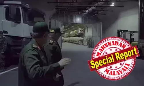 ഇസ്രയേലിന്റെ ആക്രമണത്തില്‍ ഇറാന്‍ ദുര്‍ബലമായി എന്നത് വ്യാജ പ്രചാരണമോ? റോക്കറ്റുകള്‍ നിരത്തിവെച്ച ഭൂഗര്‍ഭ മിസൈല്‍ നഗരത്തിന്റെ വീഡിയോകളുമായി ഇറാന്‍ മാധ്യമങ്ങള്‍; ഇറാന്‍ സൈനിക മേധാവി മിസൈല്‍ സംഭരണശാല സന്ദര്‍ശിക്കുന്ന ദൃശ്യം പുറത്തു വരുമ്പോള്‍