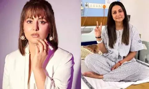 മുറിപ്പാടുകള്‍, ആയിരക്കണക്കിന് സ്റ്റിച്ചുകള്‍, പ്രതീക്ഷ...! സ്തനാര്‍ബുദ ചികിത്സയും പ്രതീക്ഷകളും പങ്കുവെച്ച് നടി ഹിനാ ഖാന്‍