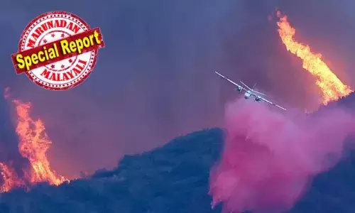 ലോസ് ഏഞ്ചല്‍സ് കാട്ടുതീയില്‍ ചാമ്പലായത് നിരവധി ഹോളിവുഡ് താരങ്ങളുടെ വീടുകള്‍; ശതകോടികള്‍ വില വരുന്ന വീടുകള്‍ സംരക്ഷിക്കാന്‍ മണിക്കൂറിന് ലക്ഷങ്ങള്‍ മുടക്കി സ്വകാര്യ അഗ്നിശമന സേനയെ നിയോഗിച്ചു അതിസമ്പന്നര്‍; ഇതിനോടകം കാട്ടുതീയില്‍ മരിച്ചത് 16 പേര്‍; മാറ്റിപ്പാര്‍പ്പിച്ചത് രണ്ട് ലക്ഷം പേരെ