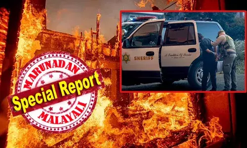 കാട്ടു തീ വിഴുങ്ങിയപ്പോള്‍ എല്ലാം ഇട്ടറിഞ്ഞോടിയത് ഹോളിവുഡിലെ വമ്പന്‍ താരങ്ങളും ശതകോടീശ്വരന്‍മാരും; അഗ്നിക്കിരയായത് 40300 ഏക്കര്‍ സ്ഥലത്തെ 12300 ഓളം കെട്ടിടങ്ങള്‍; കോളിച്ചത് മോഷ്ടാക്കള്‍ക്കും; പുര കത്തുമ്പോള്‍ വാഴ വെട്ടുന്നത് കള്ളന്മാര്‍; രക്ഷാപ്രവര്‍ത്തകരുടെ യൂണിഫോമില്‍ കള്ളന്മാര്‍ എത്തുമ്പോള്‍