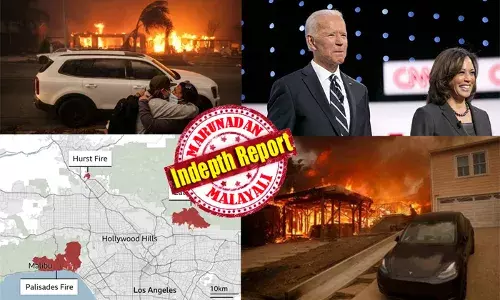 ഗസ്സയില്‍ ഇസ്രയേലിനെ അനുകൂലിച്ചതിനുള്ള ദൈവ ശിക്ഷയോ? സൈബര്‍ കമ്മികള്‍ പ്രചരിപ്പിക്കുന്നതുപോലെ മുതലാളിത്തത്തിന്റെ സൃഷ്ടിയോ? 100 കോടി ബില്യണ്‍ നഷ്ടമുണ്ടാക്കിയ കാലിഫോര്‍ണിയന്‍ കാട്ടുതീ മനുഷ്യനിര്‍മ്മിത ദുരന്തമോ? അമേരിക്ക കത്തുമ്പോള്‍ പൊട്ടിച്ചിരിക്കുന്നവര്‍ അറിയേണ്ട യാഥാര്‍ത്ഥ്യം!