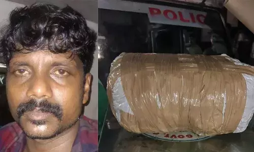 ബൈക്കില്‍ വന്ന യുവാവ് പോലീസ് കൈകാണിച്ചപ്പോള്‍ ഹെല്‍മറ്റ് ഊരി അടിക്കാന്‍ ശ്രമിച്ചു; കീഴ് പ്പെടുത്തി പരിശോധിച്ചപ്പോള്‍ ബാഗില്‍ നിന്ന് ലഭിച്ചത് ആറുകിലോ കഞ്ചാവ്; പ്രതിയെ അറസ്റ്റ് ചെയ്ത് ഏനാത്ത് പോലീസ്