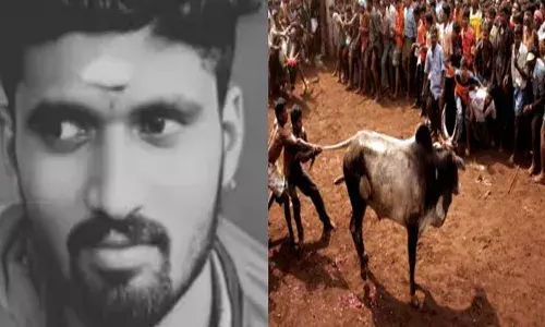 ജീവനെടുക്കുന്ന സംസ്‌കാരം..; തമിഴ്‌നാട്ടിൽ ജെല്ലിക്കെട്ടിനിടെ അപകടം; നെഞ്ചിൽ കാളയുടെ ചവിട്ടേറ്റ് ചികിത്സയിലായിരുന്ന യുവാവ് മരണത്തിന് കീഴടങ്ങി