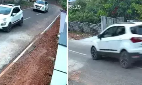 കാട്ടാക്കടയിൽ റോഡിൽ കുതിച്ചു പാഞ്ഞ് കാറുകൾ; നടക്കാൻ പേടിച്ച് വഴിയാത്രക്കാർ; ഒരാൾക്ക് പരിക്ക്; ജീവനെടുക്കുംവിധം മരണപ്പാച്ചിൽ; ദൃശ്യങ്ങൾ പുറത്ത്