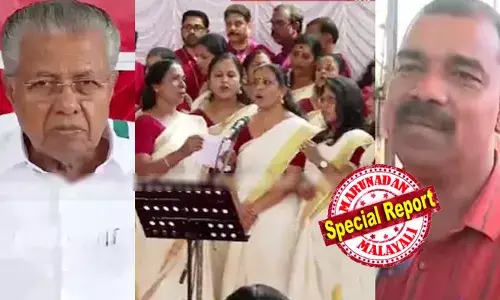 മാധ്യമങ്ങളടക്കം സഖാവിനെ തള്ളിപ്പറഞ്ഞപ്പോള്‍ ആരെങ്കിലും ഒരാള്‍ പുകഴ്ത്താന്‍ വേണ്ടേ;  കോഴിക്ക് മുട്ടയിടണമെന്ന് തോന്നിയാല്‍ അത് എവിടെയെങ്കിലും മുട്ടയിടും; അതുപോലെ എനിക്ക് കവിത എഴുതാന്‍ തോന്നിയാല്‍ ഏത് ആള്‍ക്കൂട്ടത്തിലാണെങ്കിലും എഴുതും; മുഖ്യമന്ത്രിക്കുള്ള വാഴ്ത്തുപാട്ടില്‍ വിശദീകരണവുമായി പൂവത്തൂര്‍ ചിത്രസേനന്‍