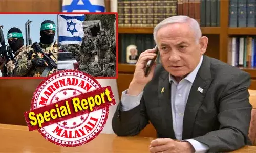 ഗാസയിലുള്ള നൂറോളം ബന്ദികളെ എത്രയും വേഗം തിരിച്ചെത്തിക്കാന്‍ നെതന്യാഹു സര്‍ക്കാരിനുേ മല്‍ സമ്മര്‍ദ്ദം; ഹമാസിന് ഇളവുകള്‍ അനുവദിച്ചാല്‍ സര്‍ക്കാരിനെ വീഴ്ത്തുമെന്ന് മന്ത്രിസഭയിലെ തീവ്ര വലതുപക്ഷ കക്ഷികള്‍ ഭീഷണി മുഴക്കിയതു നെതന്യാഹുവിനെ വെട്ടിലാക്കുന്നു; ഗാസയില്‍ ബോംബ് വര്‍ഷം തുടര്‍ന്ന് ഇസ്രയേല്‍; പശ്ചിമേഷ്യയില്‍ സമാധാനം അകലയോ?