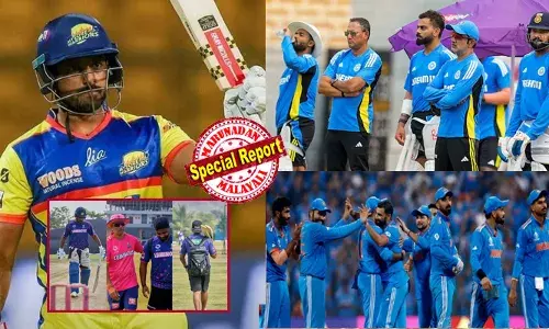 വിജയ് ഹസാരെയില്‍ സെഞ്ചുറികളുമായി സിലക്ടര്‍മാരെ ഞെട്ടിച്ച കരുണ്‍ നായര്‍;  കേരള ടീമിനെ കൈവിട്ട സഞ്ജു; ഫിറ്റ്‌നസ് തൊടാതെ പ്രമുഖര്‍;  ചാമ്പ്യന്‍ ടീമിനെ കണ്ടെത്താന്‍ ആലോചന തുടര്‍ന്ന് അഗാര്‍ക്കറും സംഘവും; ചാമ്പ്യന്‍സ് ട്രോഫിക്കുള്ള ഇന്ത്യന്‍ ടീമിനെ നാളെ പ്രഖ്യാപിക്കും