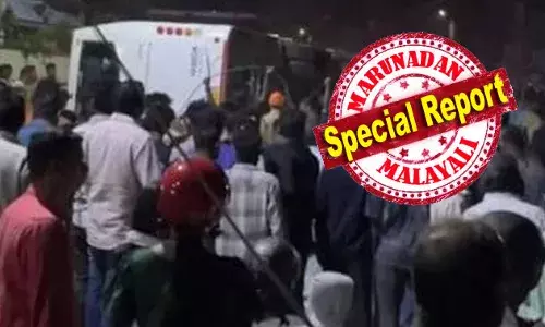 ലോറിയെ മറികടക്കുന്നതിനിടെ ഡ്രൈവര്‍ക്ക് നിയന്ത്രണം വിട്ടു; നെടുമങ്ങാട് ഇരിഞ്ചയത്ത് വിനോദയാത്രാ സംഘത്തിന്റെ ബസ് മറിഞ്ഞ് അപകടം; ഒരാള്‍ മരിച്ചു, നിരവധി പേര്‍ക്ക് പിക്ക്;അപകടത്തില്‍പ്പെട്ടത് മൂന്നാറിലേക്ക് പോകുകയായിരുന്ന സംഘം: ബസ് അമിത വേഗതയിലായിരുന്നു എന്ന് ദൃക്‌സാക്ഷികള്‍