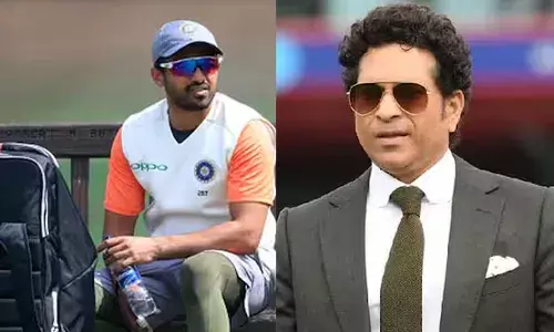 ഏഴ് ഇന്നിംഗ്സില്‍ നിന്ന് അഞ്ച് സെഞ്ചുറികളോടെ 752 റണ്‍സ് എന്നത് അസാധാരണം;  കഠിനാധ്വാനം കൊണ്ടും അര്‍പ്പണബോധം കൊണ്ടും ഉണ്ടാവുന്നതാണ്; കരുത്തനായി മുന്നോട്ട് പോവൂ; ലഭിക്കുന്ന അവസരങ്ങള്‍ ഉപയോഗിക്കൂ;   ചാമ്പ്യന്‍സ് ട്രോഫി ടീം തിരഞ്ഞെടുക്കാനിരിക്കെ കരുണിനെ പ്രശംസിച്ച് സാക്ഷാല്‍ സച്ചിന്‍ ടെന്‍ഡുല്‍ക്കര്‍