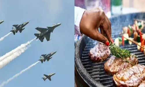 ഇറച്ചി സ്റ്റാളുകൾ അടപ്പിക്കും; നോൺ വെജിറ്റേറിയൻ ഹോട്ടലുകൾക്കും നിയന്ത്രണം; എയ്റോ ഷോ നടക്കുന്ന 13 കിമീ ചുറ്റളവിൽ ഇതൊന്നും പാടില്ല; തീരുമാനം ഇക്കാരണത്താൽ!