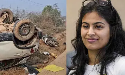 ഒളിമ്പ്യന്‍ മനു ഭാക്കറിന്റെ കുടുംബം സഞ്ചരിച്ച ബൈക്ക് അപകടത്തില്‍പ്പെട്ട് രണ്ട് മരണം; മരിച്ചത് മനു ഭാക്കറിന്റെ മുത്തശ്ശിയും അമ്മാവനും