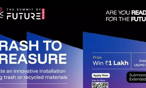 ഇമാജിന്‍ വേസ്റ്റ്: ട്രാന്‍സ്‌ഫോമിങ് ട്രാഷ് ഇന്‍ടു ട്രഷര്‍ വിദ്യാര്‍ത്ഥികള്‍ക്ക് മത്സരം ഒരുക്കി സമ്മിറ്റ് ഓഫ് ഫ്യൂച്ചര്‍ -2025