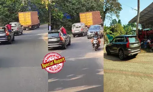തിരുവല്ല-കുമ്പഴ സംസ്ഥാന പാതയില്‍ കാറിന്റെ ഡോറിലിരുന്ന് യുവാവിന്റെ യാത്ര; വീഡിയോ കിട്ടി മിനുട്ടുകള്‍ക്കകം പൊക്കി എംവിഡി; യുവാക്കളുടെ ഡ്രൈവിങ് ലൈസന്‍സ് സസ്പെന്‍ഡ് ചെയ്യും; എടപ്പാളില്‍ ഡ്രൈവിങ് പരിശീലനത്തിന് അയയ്ക്കും