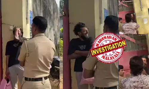 ഒന്നൂടി പറഞ്ഞോ.. ശക്തമായി തിരിച്ചുവരും...;  ജയിലിന് മുന്നിലും മണവാളന്റെ വക റീല്‍സ്;   പൊലീസുകാര്‍ നോക്കി നില്‍ക്കെ ജയിലിന് മുന്നിലും വീഡിയോ ചിത്രീകരണം;  മുഹമ്മദ് ഷെഹിന്‍ഷാ പിടിയിലായത് കോളജ് വിദ്യാര്‍ഥികളെ കാറിടിച്ചു കൊല്ലാന്‍ ശ്രമിച്ച കേസില്‍