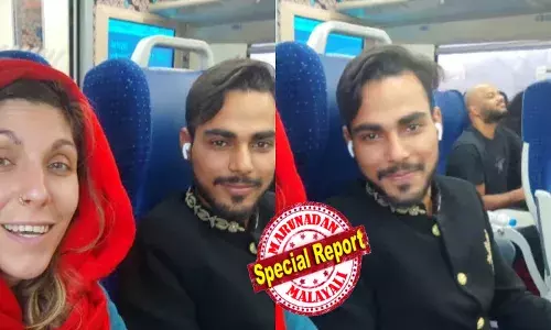 കുറച്ച് നേരമായി തുടങ്ങിയതാണ്; ഭയങ്കര ശല്യം; ഞാൻ അറിയാതെ ഫോട്ടോ ഉൾപ്പടെ എടുക്കുന്നു; കണ്ടോ..എന്നിട്ടും ചിരിച്ചുകൊണ്ട് പോസ് ചെയ്യുന്നു; ട്രെയിൻ യാത്രയിൽ തന്റെ അടുത്തിരിക്കുന്ന യുവാവിന്റ പ്രവർത്തിയെ കുറിച്ച് തുറന്നു പറഞ്ഞ് ഡച്ച് വനിത; വൈറലായി വീഡിയോ; ഇന്ത്യക്കാർക്ക് തന്നെ നാണക്കേടെന്ന് വിമർശനം!