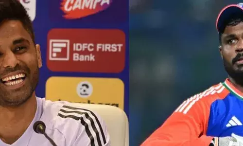 സഞ്ജുവിനെ കുറിച്ച് അത് പറയാതിരിക്കാന്‍ പറ്റില്ല; ആ കാര്യത്തില്‍ എനിക്ക് വേറെ ചോദ്യചിഹ്നമില്ല; മലയാളി താരത്തെ കുറിച്ച് സൂര്യകുമാര്‍ യാദവ്