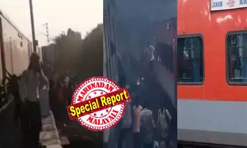 പുഷ്പക് എക്സ്പ്രസിൽ പുക ഉയരുന്നത് കണ്ട് യാത്രക്കാർ എടുത്തുചാടി വൻ അപകടം; എതിർദിശയിൽ നിന്നെത്തിയ കർണാടക എക്സ്പ്രസ് ഇടിച്ച് 11 പേർക്ക് ദാരുണാന്ത്യം; നിരവധി പേർക്ക് പരിക്ക്; രക്ഷാപ്രവർത്തനങ്ങൾ തുടരുന്നു; റെയിൽവേ ഉദ്യോഗസ്ഥർ സ്ഥലത്തെത്തി