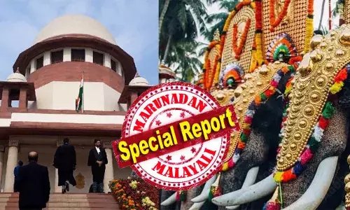 പുതിയങ്ങാടി നേര്‍ച്ചയിലെ ആന ഇടച്ചില്‍ ചര്‍ച്ചായാക്കാന്‍ ശ്രമിച്ച് വെങ്കിടാചലം; കേരളത്തിലെ ക്ഷേത്രങ്ങളില്‍ നടക്കാന്‍ പോകുന്ന ശിവരാത്രി ഉത്സവം ഉള്‍പ്പടെ അലങ്കോലപ്പെടുത്താന്‍ ശ്രമം നടക്കുന്നതായി തിരിച്ചടിച്ച് തിരുവമ്പാടിപാറമേക്കാവ് ദേവസ്വങ്ങളുടെ അഭിഭാഷകന്‍; ആന എഴുന്നള്ളിപ്പിലെ മാര്‍ഗ നിര്‍ദ്ദേശ സ്റ്റേ തുടരും