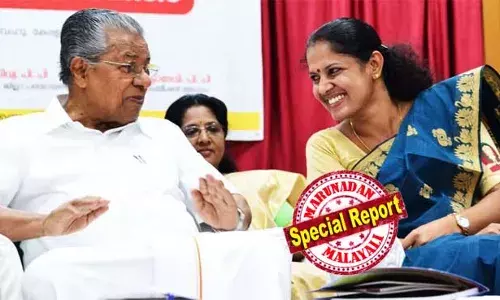 എന്റെ പാഠപുസ്തകത്തിലെ ഹീറോ, മടിയില്‍ കനമില്ലെങ്കില്‍ നമ്മള്‍ ഭയക്കേണ്ടതില്ലെന്നു പഠിപ്പിച്ച നേതാവ്; വിടുവായത്തത്തിന് ഓരോന്നും മറുപടി പറഞ്ഞു സമയം കളയുന്നില്ല;, കോടതീല്‍ കണ്ടിപ്പാ പാക്കലാം..! മുഹമ്മദ് ഷമ്മാസിന് പി പി ദിവ്യയുടെ മറുപടി പിണറായിക്ക് ഒപ്പമുള്ള ചിത്രം സഹിതം