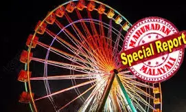 ചങ്ങനാശ്ശേരിയില്‍ മെട്രോപൊളിറ്റന്‍ പള്ളി പെരുന്നാളിന്റെ ഭാഗമായുള്ള പ്രദര്‍ശന നഗരിയിലെ യന്ത്ര ഊഞ്ഞാലിന്റെ വാതില്‍ അടര്‍ന്നു വീണു; വാതില്‍ വീണത് റൈഡുകള്‍ കാണാനെത്തിയ പ്ലസ് ടുകാരന്റെ തലയില്‍; 17-ാകരന് ഗുരുതര പരിക്ക്; ആകാശ തൊട്ടിലില്‍ ഗുരുതര സുരക്ഷാ വീഴ്ച; പള്ളിയെ പ്രതിയാക്കാതിരിക്കാന്‍ സമ്മര്‍ദ്ദം; ഓപ്പറേറ്റര്‍ പോലീസ് സുരക്ഷിതത്വത്തില്‍