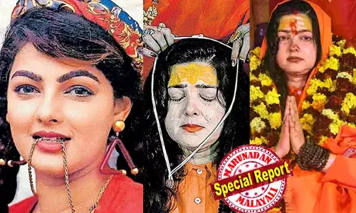 തമിഴ് ചിത്രമായ നന്‍പര്‍കളിലൂടെ അരങ്ങേറ്റം; ബോളിവുഡിനെ ത്രസിപ്പിച്ച് ചുവടുറപ്പിച്ചു; ചന്ദാമാമയിലൂടെ മലയാളത്തിലും;  താനെയില്‍ 2000 കോടിയുടെ മയക്കുമരുന്ന് കേസില്‍ ഭര്‍ത്താവിനൊപ്പം അറസ്റ്റില്‍; ഒടുവില്‍ മഹാകുംഭമേളയില്‍ സന്ന്യാസം സ്വീകരിച്ച് മമത കുല്‍ക്കര്‍ണി