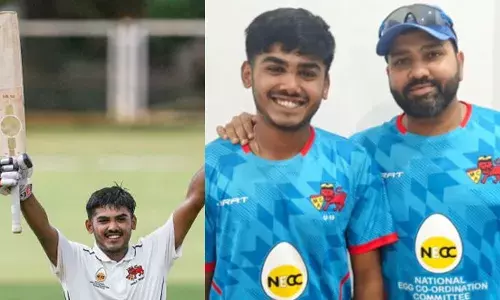 രോഹിത്തിന് ഫോമിലെത്താന്‍ പുറത്തിരുത്തിയത് സെഞ്ച്വറിയടിച്ച 17 കാരനെ; ടീമില്‍ ഇടം നഷ്ടമായതില്‍ വിഷമമില്ല; ഹിറ്റ്മാനൊപ്പം ഡ്രസ്സിംഗ് റൂം പങ്കിട്ടതിന്റെ ആഹ്ലാദത്തില്‍ ആയുഷ് മാത്രേ;  ഹൃദയഹാരിയായ കുറിപ്പും