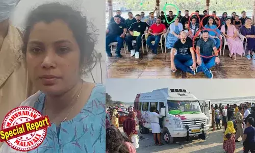 സാധാരണ കടലിലിറങ്ങുന്നത് പോലെ തന്നെയാണ് ഇറങ്ങിയത്; കുറച്ച് മുന്നോട്ടിറങ്ങിയപ്പോഴും കുഴപ്പമൊന്നും തോന്നിയില്ല; പെട്ടെന്ന് വലിയൊരു തിര വന്ന് എല്ലാവരെയും കൊണ്ടുപോയി; ആഴ്ന്നാഴ്ന്ന് മൂടിപ്പോകുന്നതു പോലെ; എത്ര നീന്തിയിട്ടും കരയിലേക്ക് എത്തുന്നില്ല; വിതുമ്പിക്കരഞ്ഞ് ജിന്‍സി; നടുക്കം മാറാതെ വിനോദയാത്രയില്‍ ഒപ്പമെത്തിയവര്‍