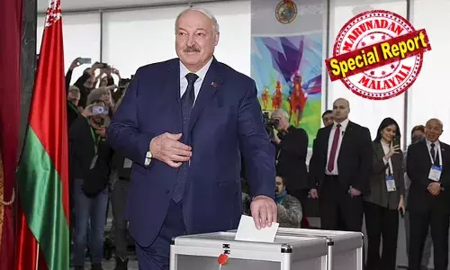 യൂറോപ്പിലെ അവസാന ഏകാധിപതി അഞ്ച് വര്‍ഷം കൂടി ഭരണം ഉറപ്പിച്ചു; എതിരാളികളെ ജയിലില്‍ അടച്ചും മാധ്യമങ്ങള്‍ വിലക്കിയും പുടിന്റെ തണലില്‍ ബലാറസില്‍ ലൂക്കഷെങ്കോ ഏഴാം തവണ ജയിക്കുന്നത് 88 ശതമാനം വോട്ട് നേടി