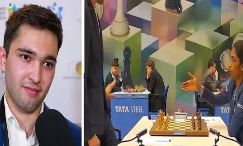 ഞാന്‍ മറ്റ് സ്ത്രീകളെ തൊടാറില്ല; മതനിയമപ്രകാരം അന്യസ്ത്രീകളെ തൊടാന്‍ പാടില്ല;  ഇന്ത്യന്‍ ഗ്രാന്‍ഡ് മാസ്റ്റര്‍ വൈശാലിക്ക് ഹസ്തദാനം നല്‍കാത്തതില്‍ വിശദീകരണവുമായി ഉസ്‌ബെക്കിസ്ഥാന്‍ താരം