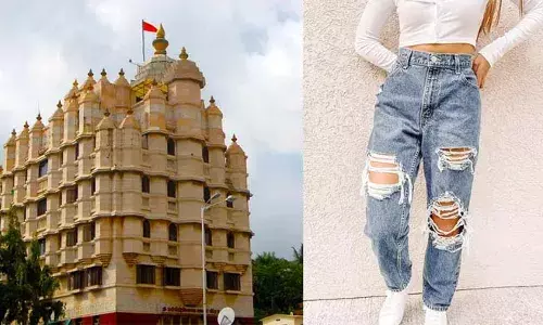 റിപ്പ്ഡ് ജീന്‍സും ഷോര്‍ട് സ്‌കേര്‍ട്ടും ധരിച്ച് ദര്‍ശനത്തിന് വരേണ്ട;  മുംബൈ സിദ്ധിവിനായക ക്ഷേത്രത്തില്‍ പുതിയ ഡ്രസ് കോഡുമായി ട്രസ്റ്റ്