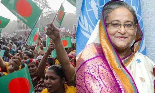 ഇടക്കാല സര്‍ക്കാര്‍ രാജിവെക്കണം; സര്‍ക്കാര്‍ ന്യൂനപക്ഷ ഹിന്ദു സമുദായത്തെ അടിച്ചമര്‍ത്തുന്നു; ബംഗ്ലാദേശില്‍ പ്രതിഷേധത്തിന് ആഹ്വാനം ചെയ്ത് അവാമി ലീഗ്