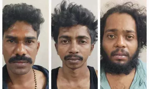 പെട്രോള്‍ പമ്പുകളില്‍ മോഷണം നടത്തുന്നത് പതിവ് പരിപാടി; പെരുമ്പാവൂരില്‍ മൂന്നംഗ മോഷണ സംഘം പിടിയില്‍; പിടിയിലായത് നിരവധി കേസുകളില്‍ പെട്ടവര്‍